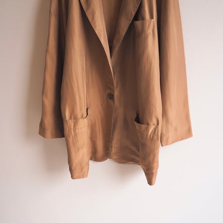 "FORENZA" silk tailored jacket