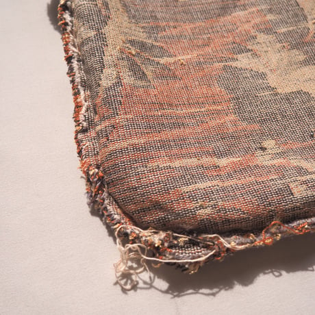 60〜70s plastic handle tapestry bag