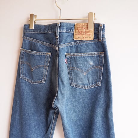90s made in USA Levi's 501 cut off denim pants