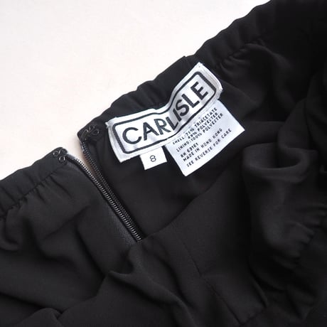 "CARLISLE" black easy pants