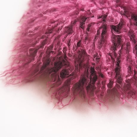 vintage lamb fur bag