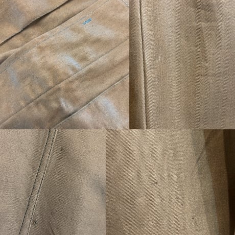 Czech Army deadstock  fly front work jacket