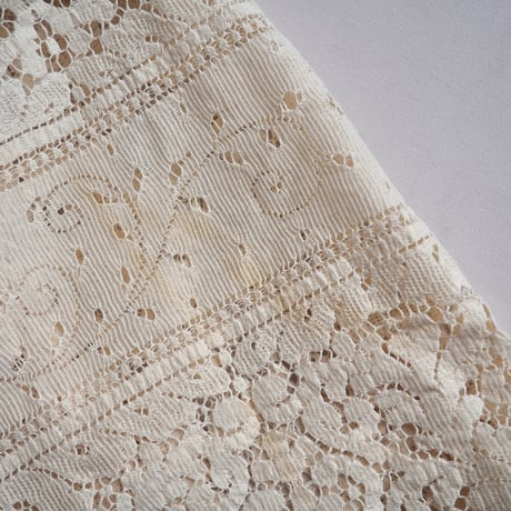 original remake docking lace wide pants (B)