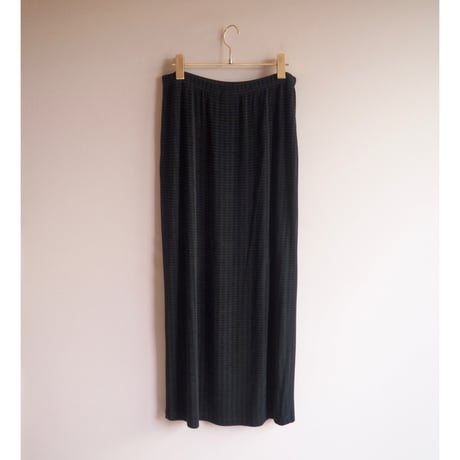 "CHICO'S DESIGN" textured blouse & maxi skirt set