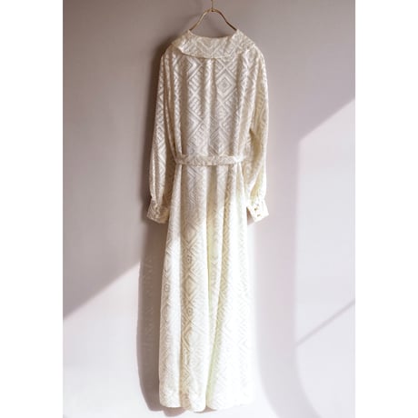 60s floral abstract sheer maxi dress