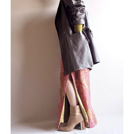 70s "Jolly" tapestry maxi skirt