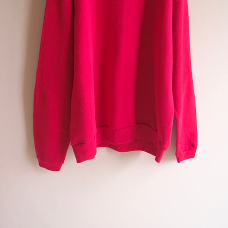 90s "Tultex" vivid pink plain sweat