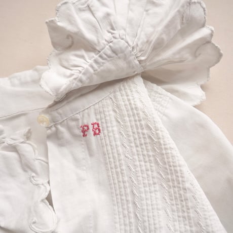1900s〜 edwardian ruffle night blouse
