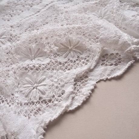 original remake filet lace blouse