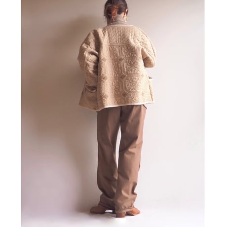 vintage quilted design jacket