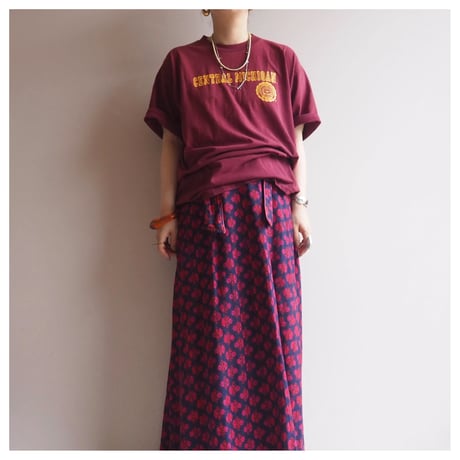 00s〜 "JERZEES" college print tee