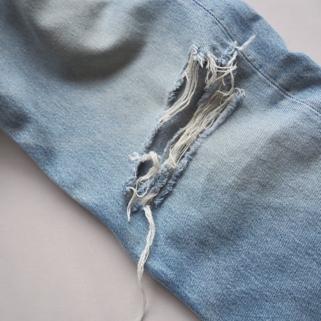 90s made in USA Levi's 501 damage denim pants