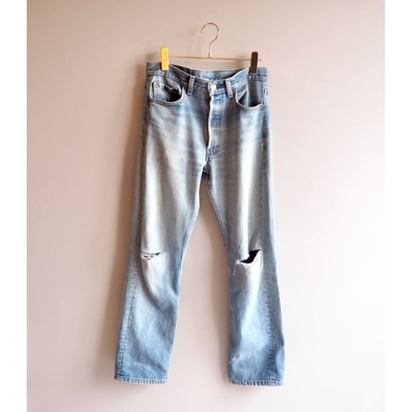 90s made in USA Levi's 501xx damage denim pants