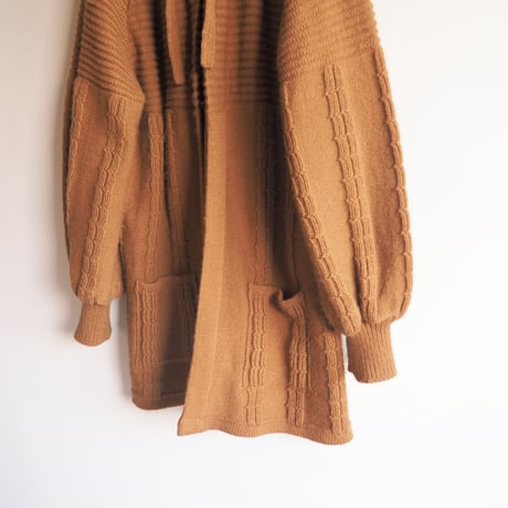 80〜90s balloon sleeve design cardigan