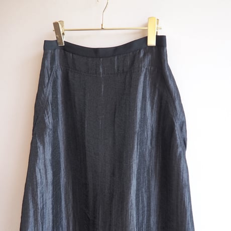 "DKNY" linen design maxi skirt