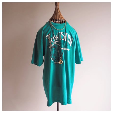 80s "Hanes" JewISTON print t-shirts (GR)