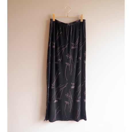 "STUDIO WORKS" floral maxi skirt