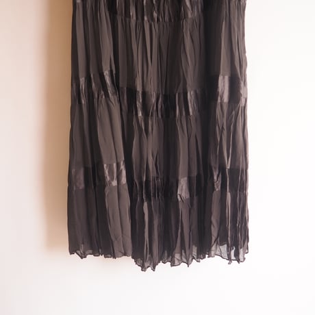 "I.N.C" silk pleated maxi skirt