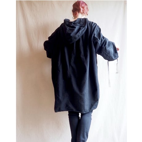 vintage czech army snow parka (over dyed)