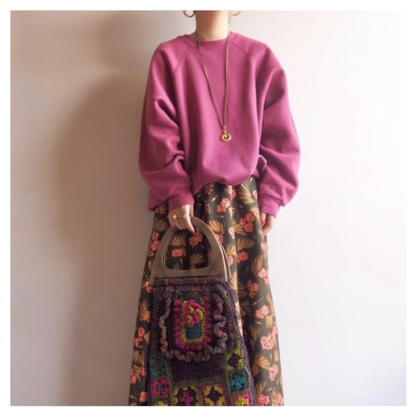 90s "Tultex" oversized plain sweat