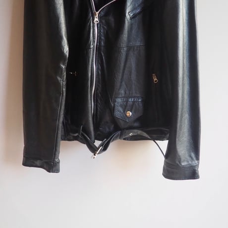 vintage leather riders jacket