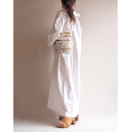 1900s〜 edwardian ruffle lace night dress