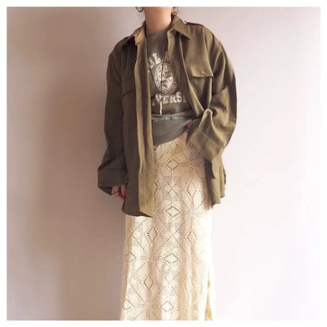 40s US army officers wool shirts