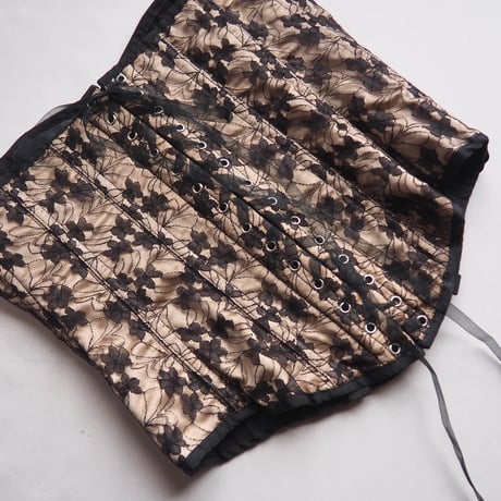vintage lace corset