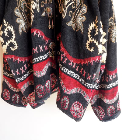 flashback floral tapestry jacket
