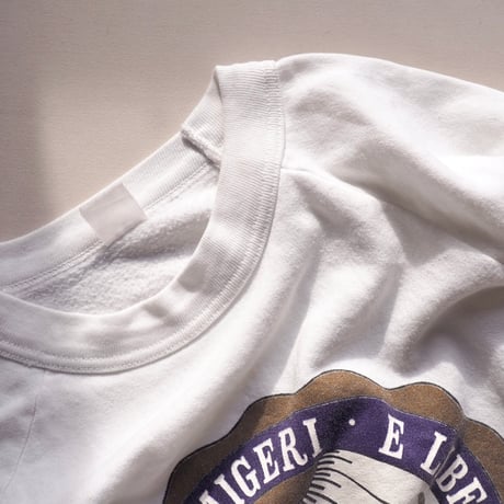80〜90s college print sweat