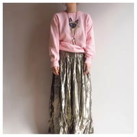 80〜90s cat print sweatshirt