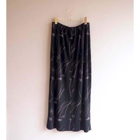 "STUDIO WORKS" floral maxi skirt