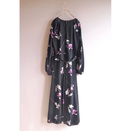 70s orchid L/S maxi dress