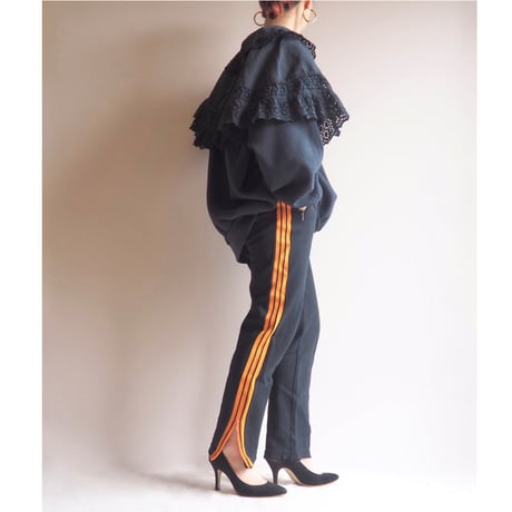 90s "Tultex" black oversized plain sweat