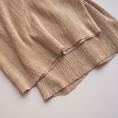 made in Spain micro pleated easy pants