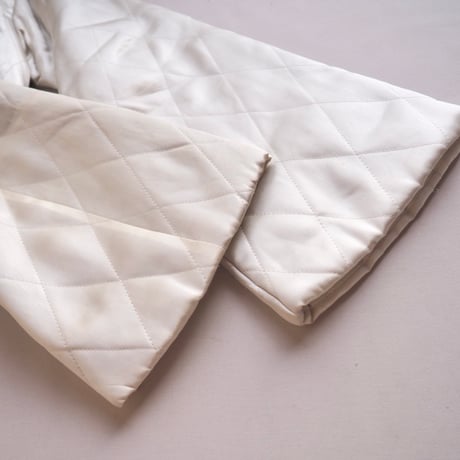 50〜60s chinese embroidered quilt jacket (ivory)