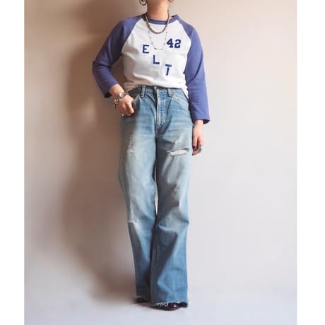 70s made in USA Levi's 646 cutoff denim