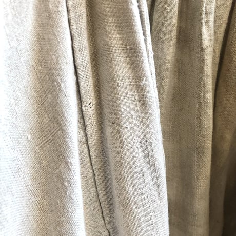 vintage ukrainian embroidered linen maxi dress