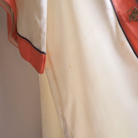 40s dragon embroidered silk robe