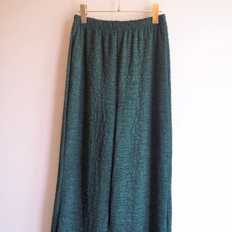 80s textured wide easy pants