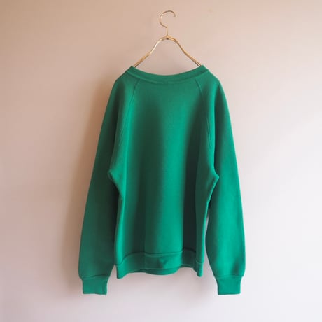 70〜80s "DISCUS Athletic" flocky print sweatshirt
