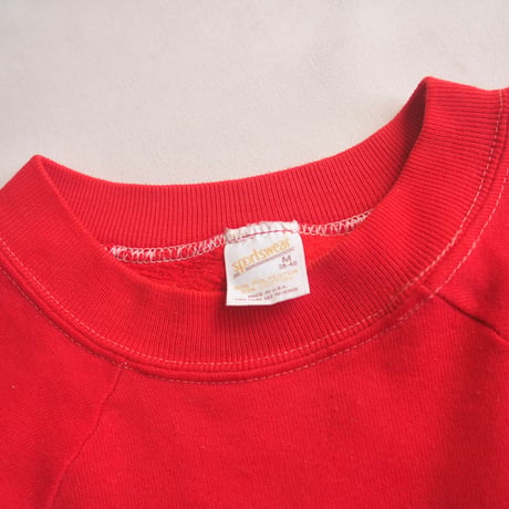 70〜80s "Sportswear" print sweatshirt