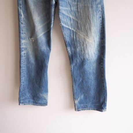 90s made in USA Levi's 501 damage denim pants