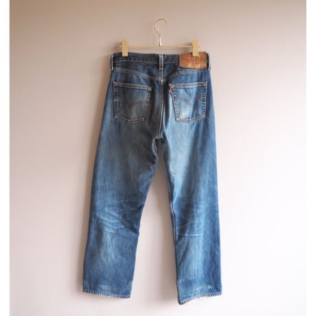 90s made in USA Levi's 501 damage denim pants