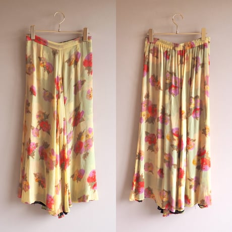 "SALA ARIZONA" floral reversible skirt