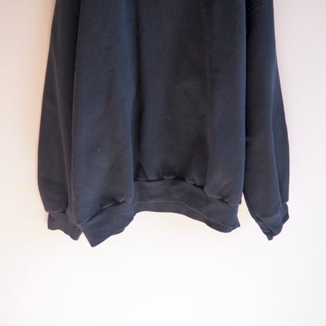 90s "Tultex" black oversized plain sweat