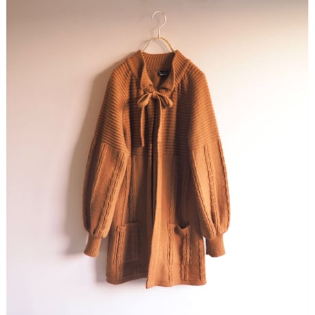 80〜90s balloon sleeve design cardigan