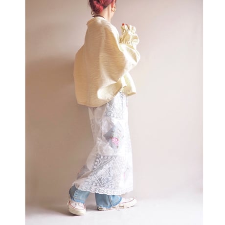 original remake lace midi skirt