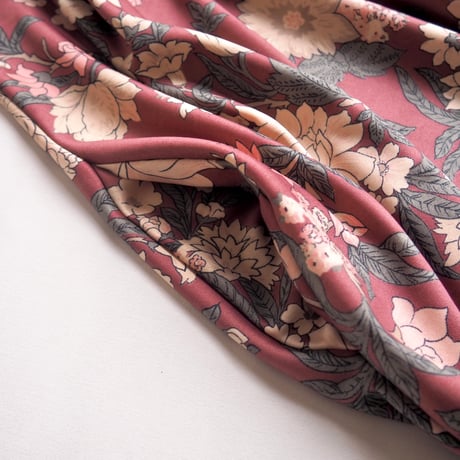 70s floral house maxi dress