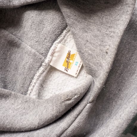 70〜80s "Russel Athletic" print sweat parka